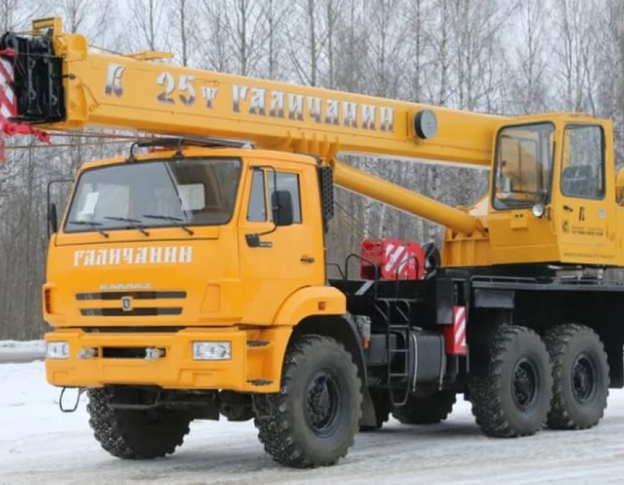 Автокран-вездеход 25 тонн, стрела 28 м «Галичанин»