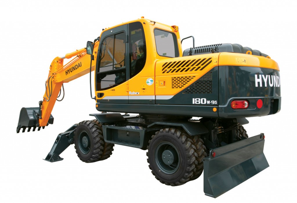 Колесный экскаватор Hyundai R170W-7