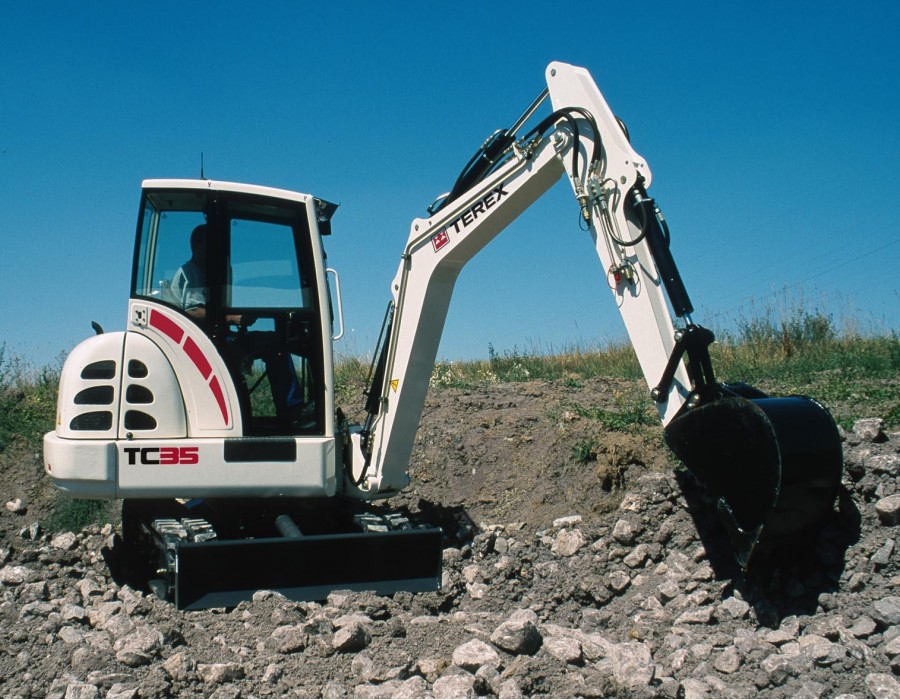 Мини-экскаватор Terex TC35
