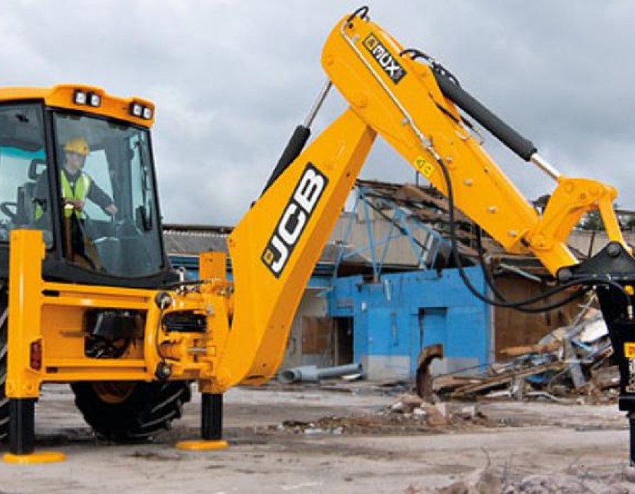 Экскаватор-погрузчик JCB 3CX Super + Гидромолот
