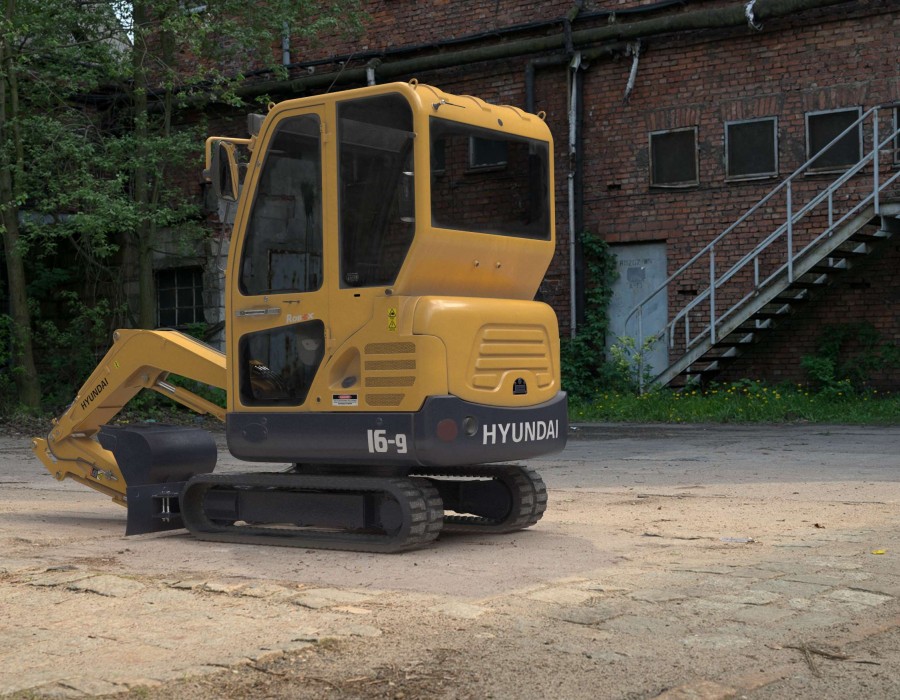Мини-экскаватор HYUNDAI R16-9