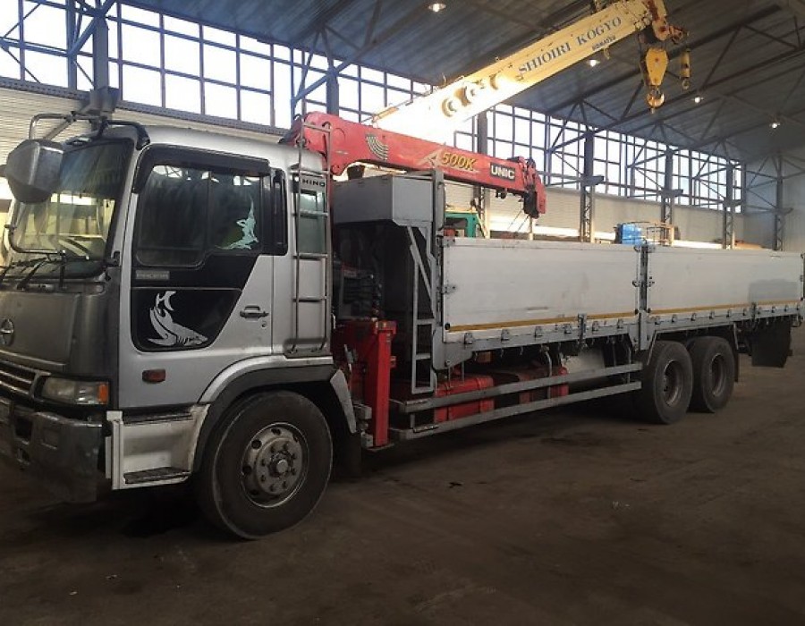 Манипулятор HINO борт 12 тонн