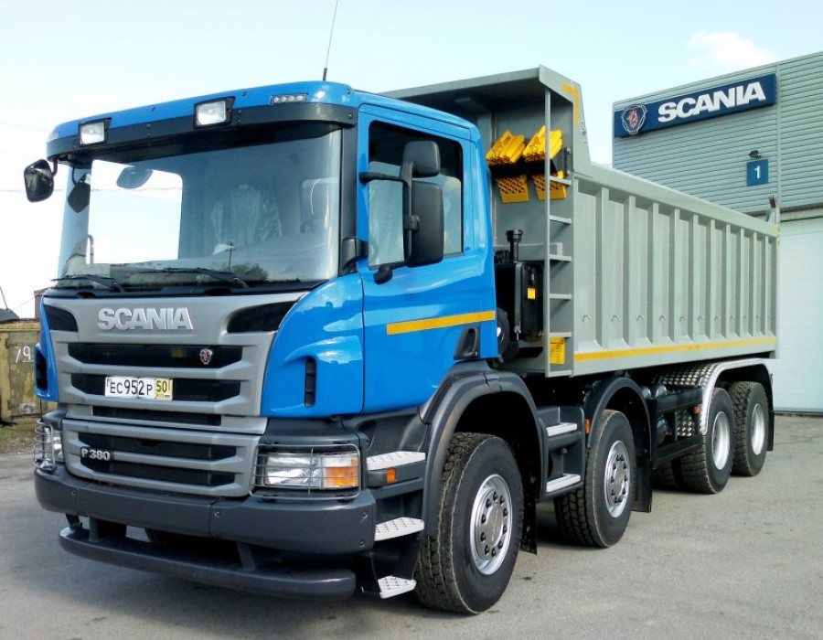 Самосвал Scania P380