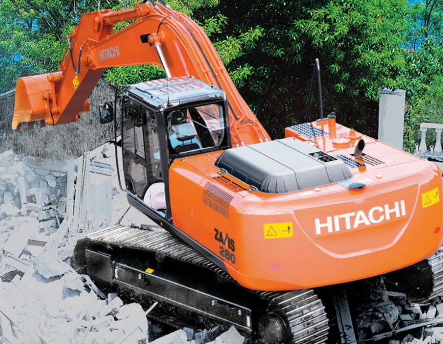 Гусеничный экскаватор Hitachi ZX200LC