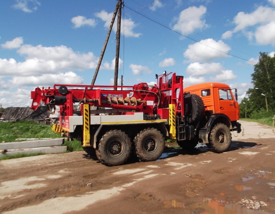 Ямобур КАМАЗ 4326