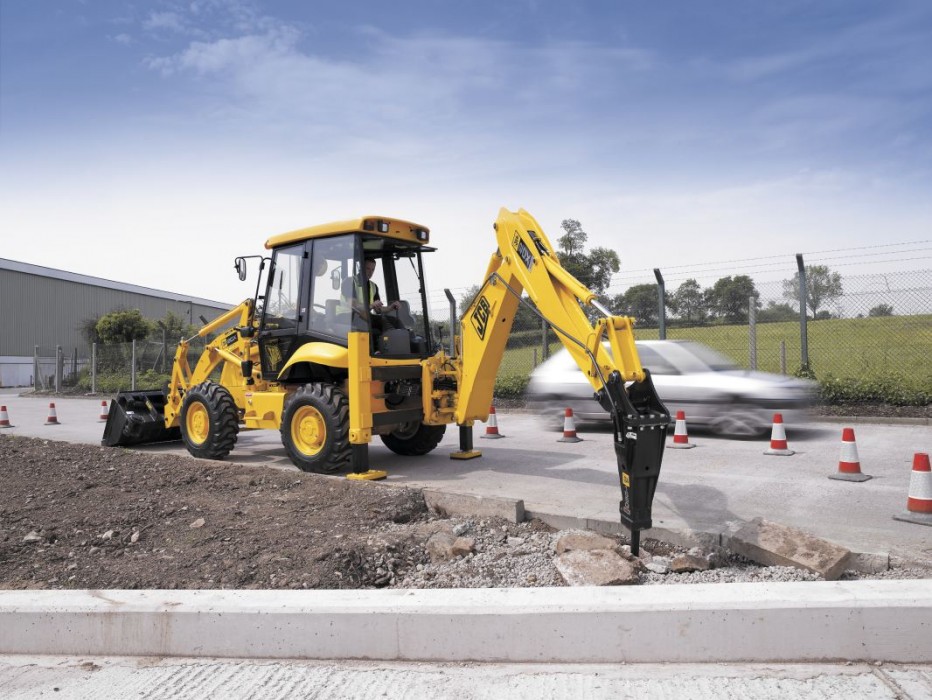 Экскаватор-погрузчик JCB 3CX Super + Гидромолот