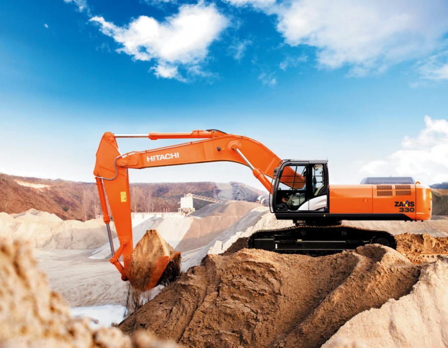 Гусеничный экскаватор Hitachi ZX330-3