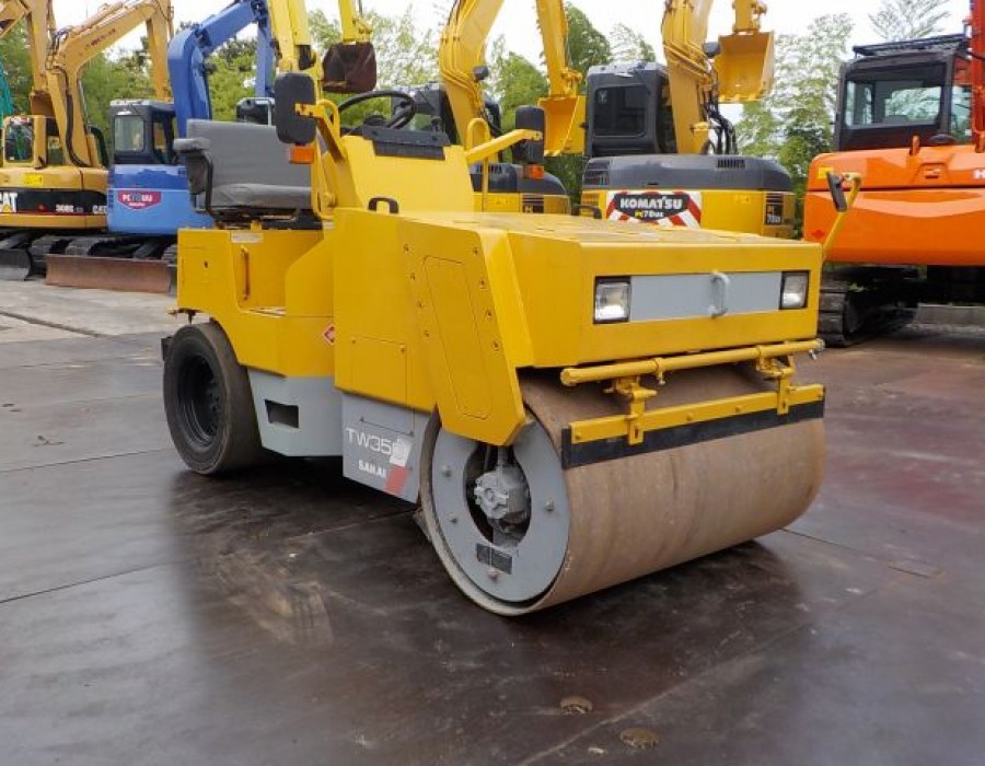 Каток комбинированный SAKAI TW-350