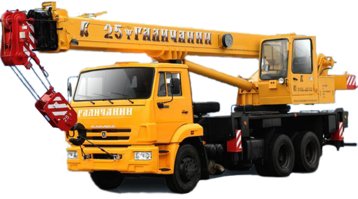 Автокран 25 тонн, стрела 28 м «Галичанин»