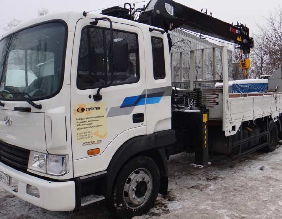 Манипулятор Hyundai HD-120 стрела 7 тонн