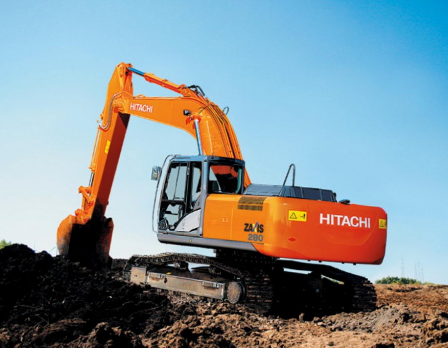 Гусеничный экскаватор Hitachi ZX200LC