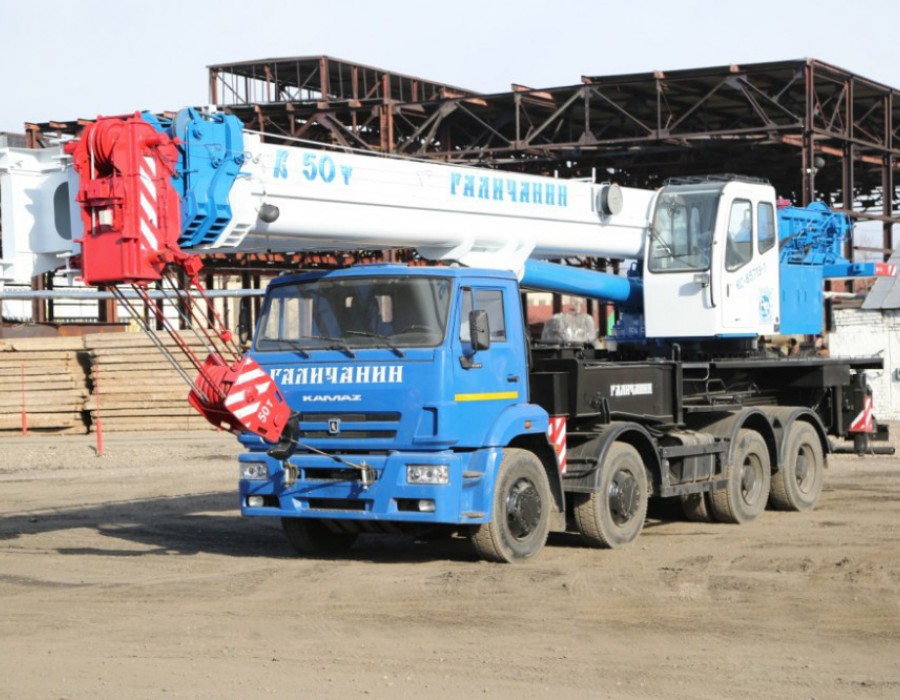 Автокран 50 тонн, стрела 34 м «Галичанин»