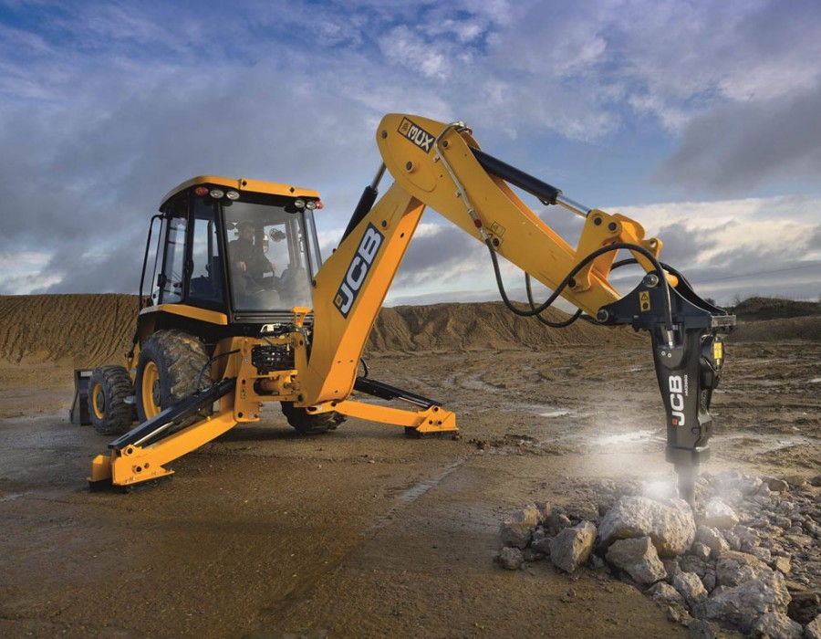 Экскаватор-погрузчик JCB 3CX Super + Гидромолот