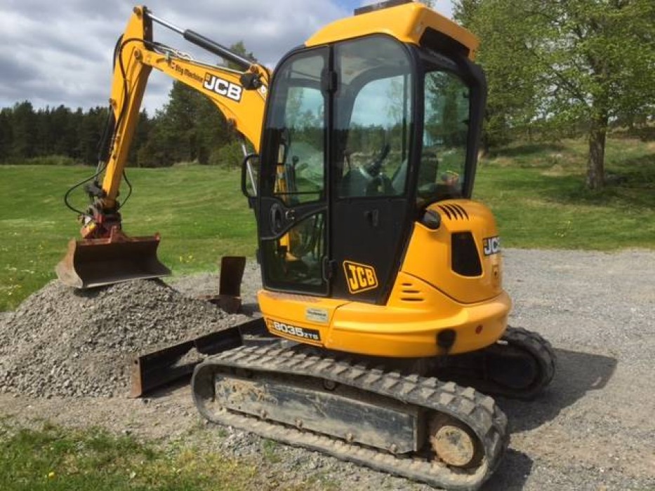 Мини-экскаватор JCB 8035 ZTS