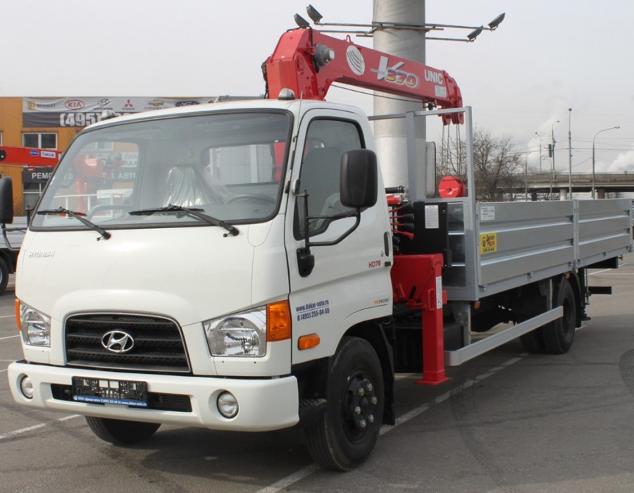 Манипулятор Hyundai HD-78 стрела 3 тонны