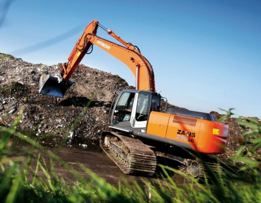 Гусеничный экскаватор Hitachi ZX200LC