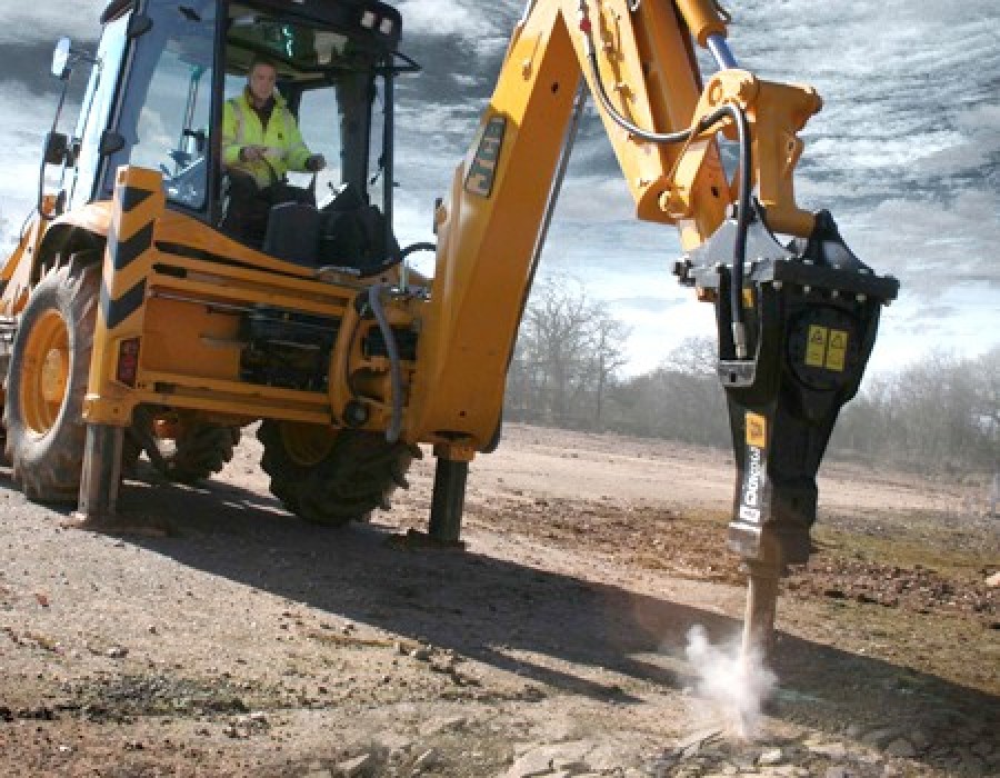 Экскаватор-погрузчик JCB 3CX Super + Гидромолот