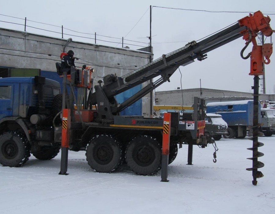 Ямобур КАМАЗ 4326