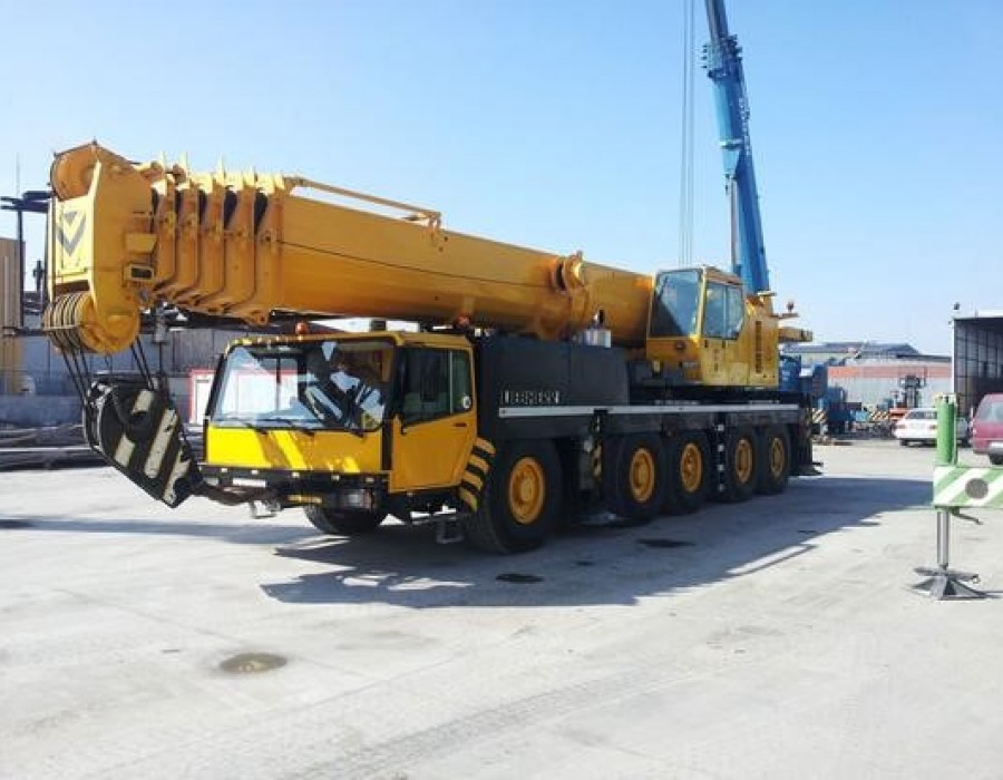 Автокран 120 тонн, стрела 72 м «LIEBHERR»