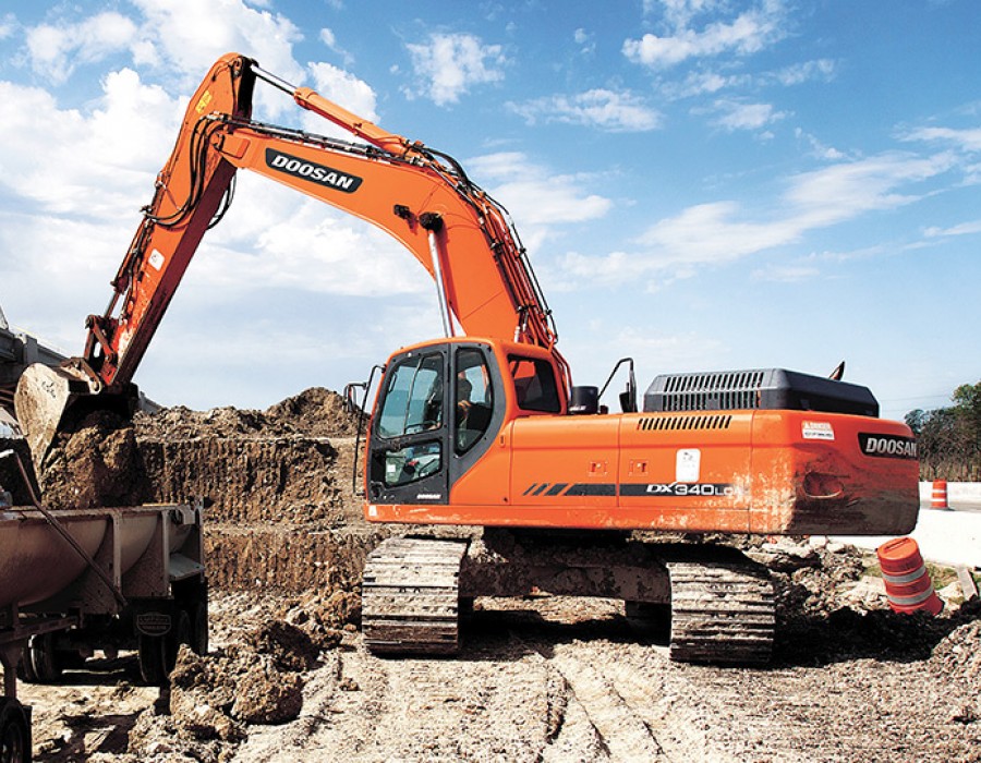Гусеничный экскаватор Doosan DX 300LCA