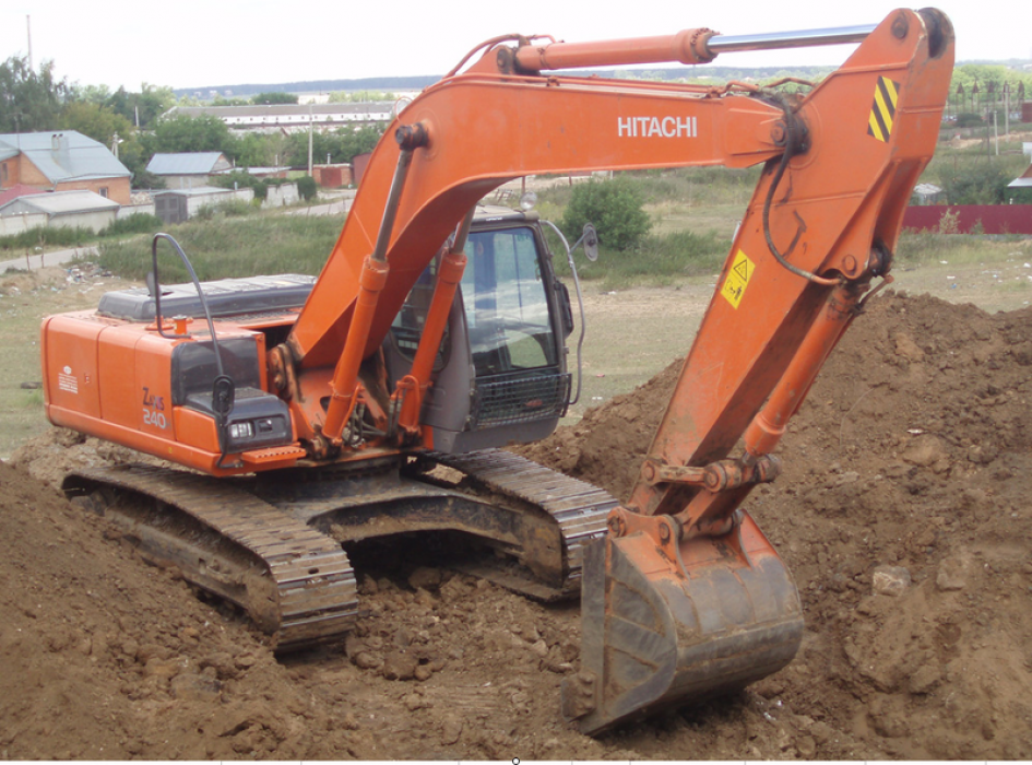 Гусеничный экскаватор Hitachi ZX240LC-3