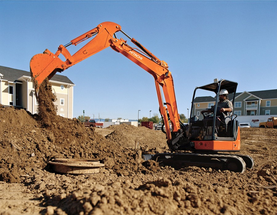 Мини-экскаватор Hitachi ZX35U-2