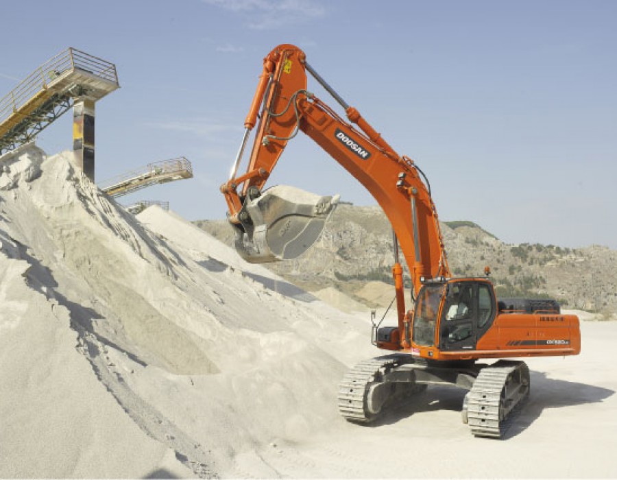 Гусеничный экскаватор Doosan DX520LC