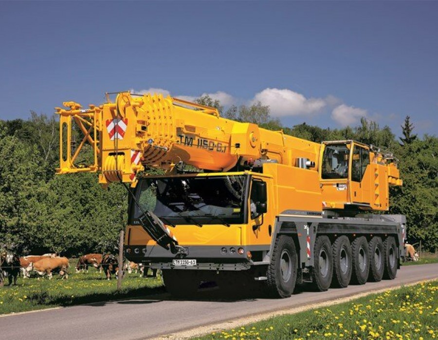 Автокран 150 тонн, стрела 56 м «LIEBHERR»